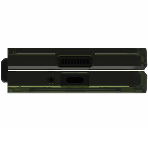 Urban Armor Gear Obal na mobil pre Galaxy Z Fold 5 5G, Plyo MagSafe, transparentné / zelené