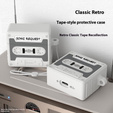 Retro silikónové kazetové puzdro pre Apple AirPods Pro 3