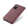 CASEME puzdro pre Samsung Galaxy S20 FE, Leather Wallet Case, červené