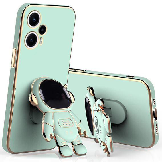 Obal na mobil pre Xiaomi Poco F5, Astronaut, zelený
