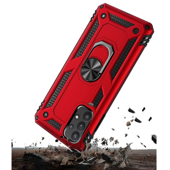 Pancierované obal na mobil pre Samsung Galaxy A72 5G, Nox Case Ring, modré