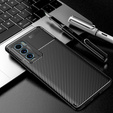 Obal na mobil pre Realme GT Explorer Master, Carbon Gel, čierne