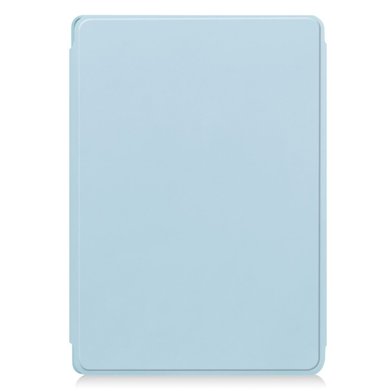 Puzdro s klávesnicou pre Samsung Galaxy Tab S6 Lite 2024 / 2022 / 2020, Rotary 360° Leather, svetlomodré