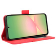 Klapkové puzdro pre Samsung Galaxy A56, Card Slot, červené