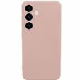 Obal na mobil pre Samsung Galaxy S24+ Plus, Silicone Lite, ružové