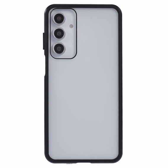 Puzdro pre Samsung Galaxy A16, Magnetic Dual Glass, čierne