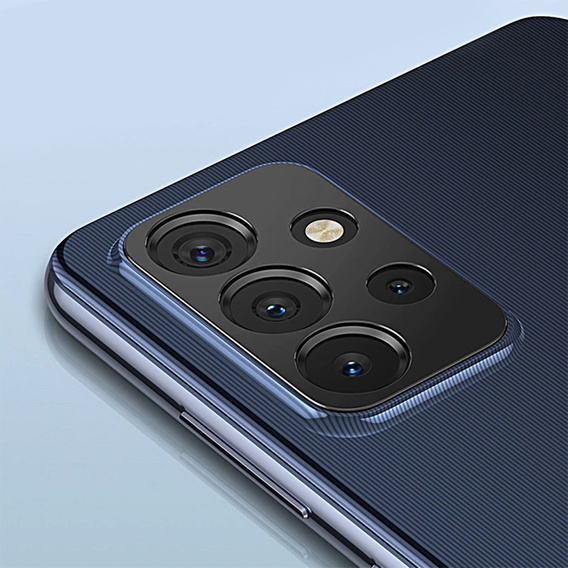 Tvrdené sklo na fotoaparát pre Samsung Galaxy A53 5G, modré