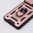 Obal na mobil pre Motorola Moto G54 5G, CamShield Slide, ružové rose gold