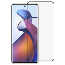 3D tvrdené sklo pre Motorola Edge 30 Fusion, čierne