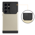 Obal na mobil pre Samsung Galaxy S24 Ultra, ERBORD MagProtect Slide Camera, zlaté