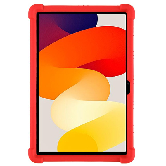 Silikón puzdro pre Xiaomi Redmi Pad SE 11", Impact, pancierovaný, červené