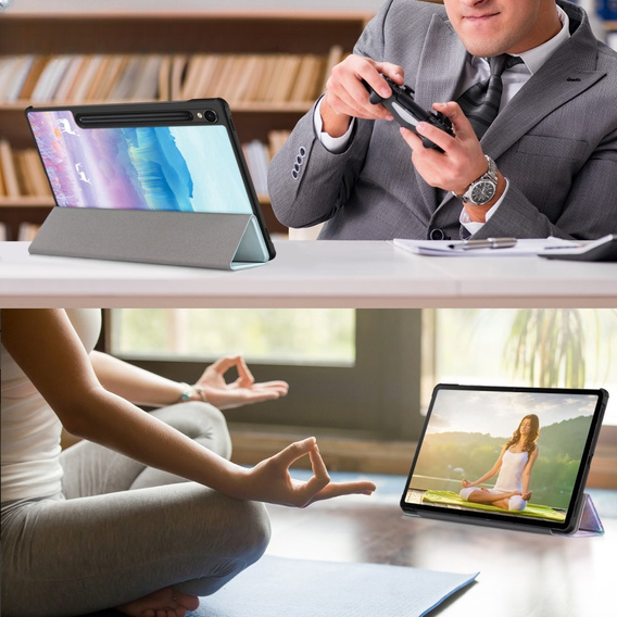 Obal na mobil pre Samsung Galaxy Tab S9, Smartcase Hybrid Pen Slot, deer fantasy