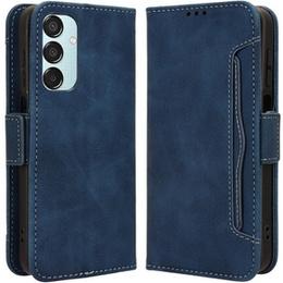 Klapkové puzdro pre Samsung Galaxy M15 5G, Card Slot, tmavomodré