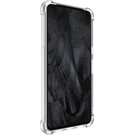 IMAK Obal na mobil pre Google Pixel 8 Pro, Dropproof, priehľadné