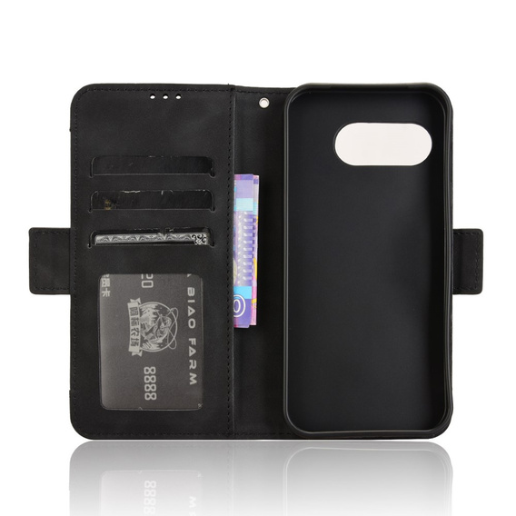 Klapkové puzdro pre T Phone 3 5G, Card Slot, čierne