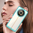 Obal na mobil pre Realme 11 Pro 5G / 11 Pro+ 5G, Fusion Hybrid, transparentné / modré
