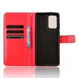 Klapkové puzdro pre Motorola Moto G85, Crazy Horse Wallet, červené