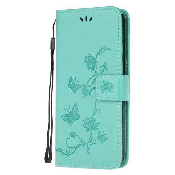 Klapkové puzdro pre Motorola Moto G30 / G10, Butterfly, modré