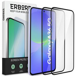 2x keramické hybridné sklo ERBORD pre Samsung Galaxy A36 5G