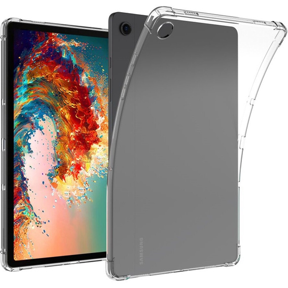 Puzdro pre Samsung Galaxy Tab A9, silikónové, priehľadné
