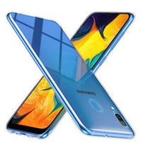 Tenké puzdro pre Samsung Galaxy A40, Slim, priehľadné