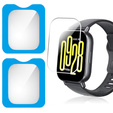 2x tvrdené sklo s montážnym rámom ERBORD pre Xiaomi Redmi Watch 5 Active