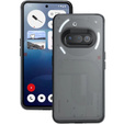Obal na mobil pre Nothing Phone 3A, Fusion Hybrid, transparentné / čierne