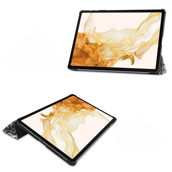 Puzdro pre Samsung Galaxy Tab S9 Plus, Smartcase, graffiti