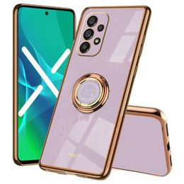 Obal na mobil pre Samsung Galaxy A53 5G, Electro Ring, fialové