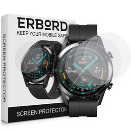 3x ERBORD Hydrogélová fólia pre Huawei Watch GT 2 46mm