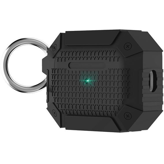 Obrnené puzdro na slúchadlá s karabínou pre Apple AirPods Pro 3