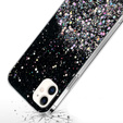 Obal na mobil pre iPhone 11, Glittery, čierne