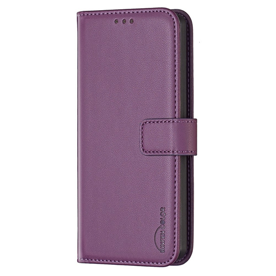 Klapkové puzdro pre Samsung Galaxy A55 5G,BINFEN Wallet, fialové