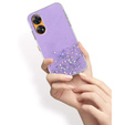Obal na mobil pre Oppo Reno8 T, Glittery, fialové