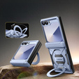 Puzdro Tongate MECH s MagSafe pre Samsung Galaxy Z Flip7 FE / Z Flip6, modré