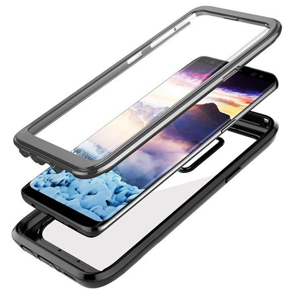 Puzdro pre Samsung Galaxy S9+ Plus, Shockproof, s fóliou, modré
