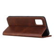Flipové puzdro pre Samsung Galaxy M51, Split Leather, hnedé