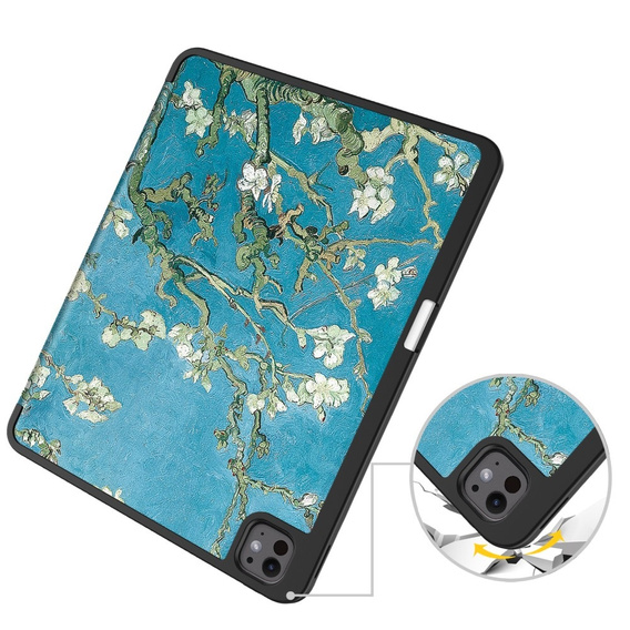 Puzdro pre iPad Pro 13" 2024 (7 gen.), Smartcase, sakura