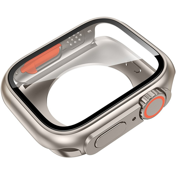 Pasek Nylonowy do Apple Watch 1/2/3/4/5/6/7/8/SE/ULTRA 42/44/45/49mm, Pomarańczowy