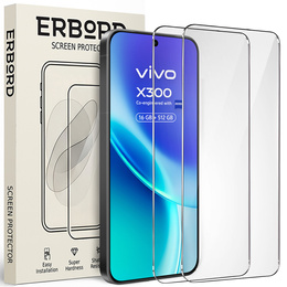 2x ERBORD 9H tvrdené sklo pre Vivo X300