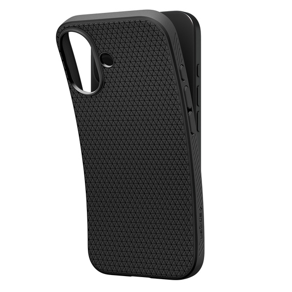 Puzdro Spigen Liquid Air pre iPhone 17, matná čierna