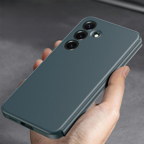 Kožené puzdro Smart View Window pre Samsung Galaxy S25 FE