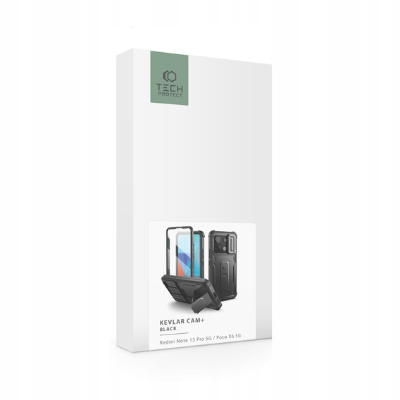 Puzdro Tech-Protect Kevlar Cam+ pre Redmi Note 13 Pro 5G / POCO X6