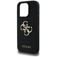 Puzdro GUESS Grained Big 4G a Classic Logo pre iPhone 16 Pro