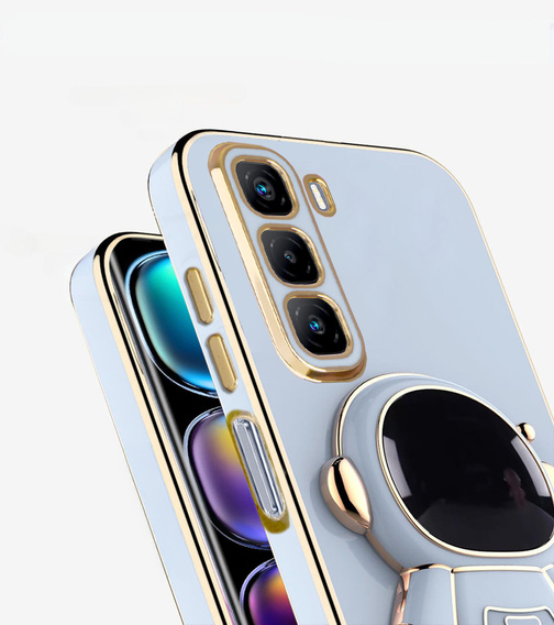 Obal na mobil pre Infinix Hot 50 4G, Astronaut, modré