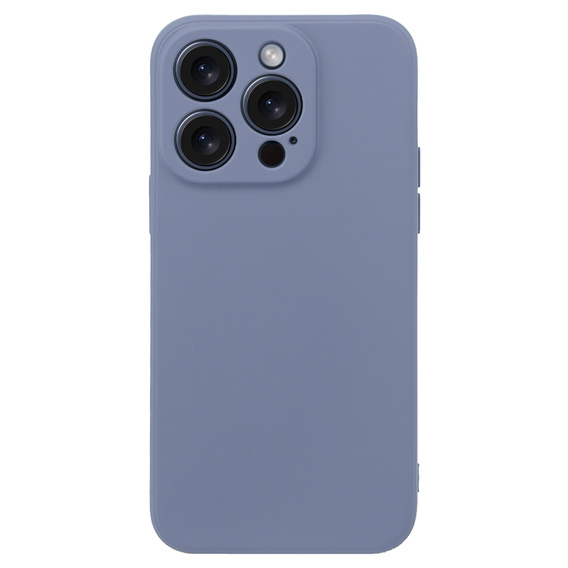 Obal na mobil pre iPhone 15 Pro, Silicone Lite, levanduľové