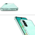 Puzdro pre Samsung Galaxy A26, Erbord Dropproof, priehľadné + sklo