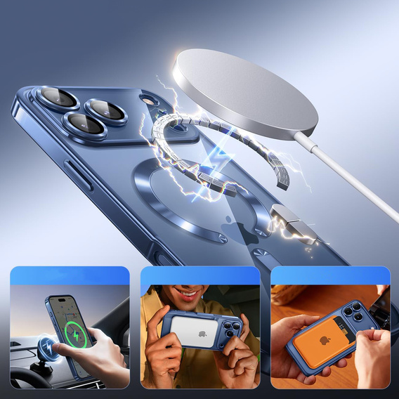 Magnetické puzdro s ochranou objektívu pre iPhone 17 Pro Max
