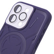Puzdro pre iPhone 15 Pro, ERBORD Armor Mag, fialové