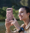Obrnené puzdro Dexnor so stojanom a spúšťou fotoaparátu, pre MagSafe pre iPhone Air